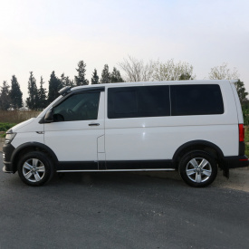 Set 11 bandouri laterale compatibile VW T6 FL Transporter Caravelle Multivan 2019->, caroserie scurta, 2 usi culisante - Img 2