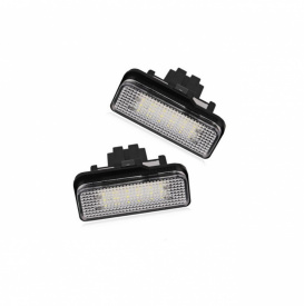 Set 2 lampi numar led Mercedes-Benz clasa C W203 2000-2007 combi, clasa E W211 2002-2009 combi, W219, R171 - Img 4