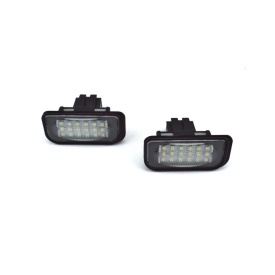 Set 2 lampi numar led Mercedes-Benz clasa C W203 2000-2007 sedan