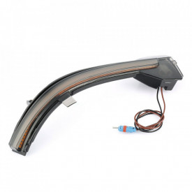 Set 2 semnalizari dinamice oglinda compatibil cu BMW seria 5 F10 2010-2016, Seria 7 F01 2008-2015, seria 6 2011-2017, geam transparent - Img 5