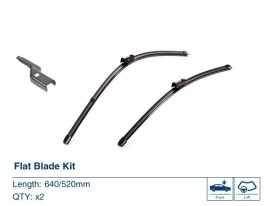 Set 2 stergatoare auto compatibil cu AUDI A6 C7 2010-2018, 650mm+530mm - Img 2