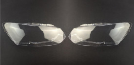 Set 2 sticle faruri pentru Volkswagen Polo 2014 - 2017 - Img 1