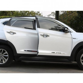 Set 4 ornamente bandouri laterale compatibile Hyundai Tucson 2015-2020 - Img 2