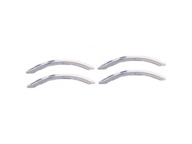 Set 4 ornamente overfender aripa inox compatibil VW Crafter 2006-2017