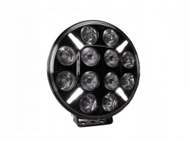 Set 4 Proiectoare cu led camion faza lunga si pozitie, diametru 228mm, 12V-24V, pozitie cu leduri alb sau portocaliu - Img 2