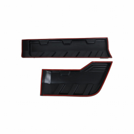 Set 4 Protectii laterale pentru usi compatibile Mitsubishi L200 2015-2020, plastic ABS, calitate Premium - Img 4