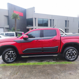 Set 4 Protectii laterale pentru usi compatibile VW Amarok 2023->, plastic ABS, calitate Premium - Img 7