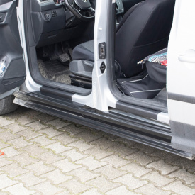 Set 4 protectii praguri din plastic compatibil cu VW Caddy 2015-2020 - Img 7