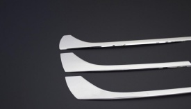 Set 5 Ornamente inox grila compatibil cu Mercedes Vito W447 2014-2020 - Img 2