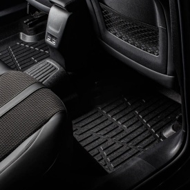 Set covorase auto cauciuc BMW Seria 4 F36 2013-2019, forma tavita 3D - Img 4