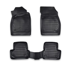 Set covorase auto cauciuc Chevrolet Aveo I 2002-2011 forma tavita