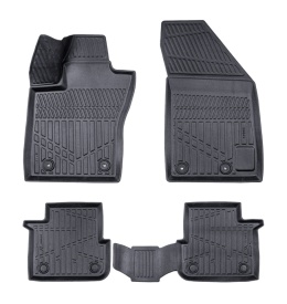 Set covorase auto cauciuc Fiat Tipo Cross, Egea Cross 2020->, forma tavita 3D