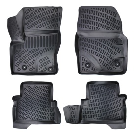 Set covorase auto cauciuc Ford C-Max I 2003-2010 forma tavita - Img 1
