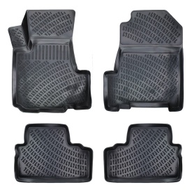 Set covorase auto cauciuc Honda CR-V 2007-2011 forma tavita
