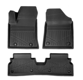 Set covorase auto cauciuc Hyundai Kona 2024-> electric, forma tavita 3D