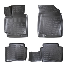 Set covorase auto cauciuc KIA Picanto II 2011-2017 forma tavita