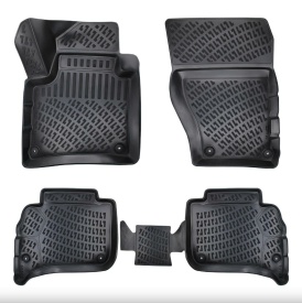 Set covorase auto cauciuc Porsche Cayenne III 2018-> forma tavita