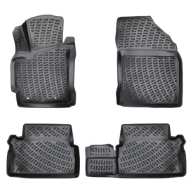 Set covorase auto cauciuc Toyota Auris II 2013-2019 forma tavita