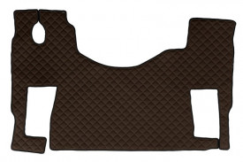 Set covorase camion, piele ecologica compatibil cu MERCEDES ACTROS MP2 MP3 2003-2010 Maro AUTOMAT