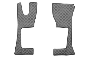 Set covorase camion, piele ecologica compatibil cu MERCEDES ACTROS MP4 Gri cabina mare 230 cm - Img 2