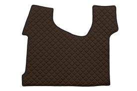 Set covorase camion, piele ecologica compatibil cu MERCEDES ACTROS MP4 Maro cabina mare 230 cm - Img 3