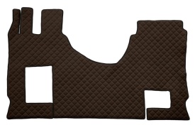 Set covorase camion, piele ecologica compatibil cu Mercedes Actros MP4 2011-> Maro AUTOMAT