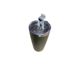 Set Cuplu Termos din otel inoxidabil Verde si Roz, 600 ml cu perete dublu - Img 5