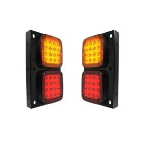 Set lampi stop LED, partea dreapta, 12-24V, 32 led-uri SMD, rezistenta la apa si intemperii