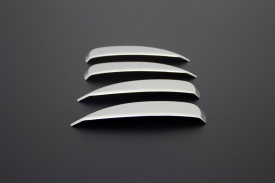 Set ornamente cromate manere portiere compatibile DACIA LOGAN 2004-2012, LOGAN MCV 2006-2013 - Img 2