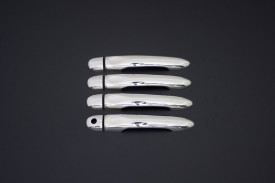 Set ornamente cromate manere portiere compatibile RENAULT MEGANE III 2010-2015, fara senzor