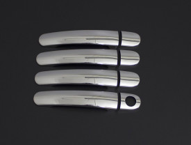 Set ornamente cromate manere portiere compatibile VW GOLF V 2003-2008 HATCHBACK - Img 2