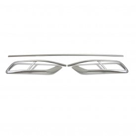 Set ornamente inox evacuare VW PASSAT B8.5 2019-> - Img 1