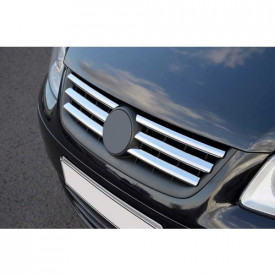 Set ornamente inox grila centrala VW Touran 2003-2006, VW Caddy 2007-2009 - Img 4