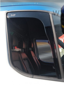 Set paravanturi auto VW Crafter 2007-2017 fata, fumuriu, Heko - Img 2