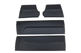 Set Protectii laterale pentru usi compatibile VW Amarok 2010->, plastic ABS, calitate Premium - Img 4