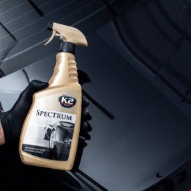 Solutie auto Universala de lustruit 700ml cu laveta 40x40cm, Premium K2 SPECTRUM - Img 7