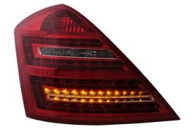 Stopuri LED compatibil cu Mercedes S-Class W221 2005-2009 Rosu Clar - Img 8