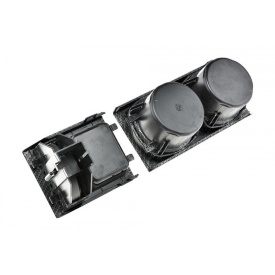 Suport bauturi si monede compatibil BMW Seria 3 E46 1998-2004 carbon - Img 3