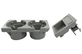 Suport Pahare si Monede compatibil cu BMW 3 Series E46 1998-2005 Gri - Img 6