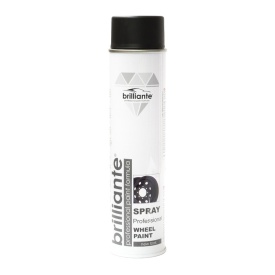 Vopsea spray pentru jante negru mat, 600 ml