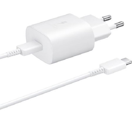 Incarcator 25W pentru Samsung A70 A70S A71 TA800EWE-DG977BWE 3A Type C 1M Super Fast Charger Alb