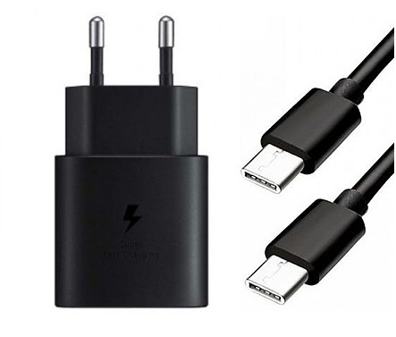 Incarcator pentru Samsung A11 A12 USB-C Fast Charger TA1510EBE-DA705BBE 15W Type-C 1M Negru