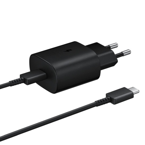 Incarcator 25W pentru Samsung M31S M32 TA800EBE-DG977BBE Type C 1M Super Fast Charger Negru