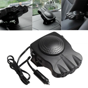 Aeroterma Auto 2in1, Ventilate, Incalzire Rapida si Dezghetare Geamuri, 12V, Putere 150W, cu mufa de bricheta - Img 5