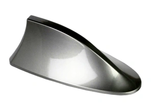 Antena auto activa AM - FM tip "SHARK TAIL" culoare GRI ARGINTIU - Img 2