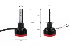 Becuri auto LED BF Series AMiO compatibil H1, destinat competitiilor auto sau off-road - Img 2