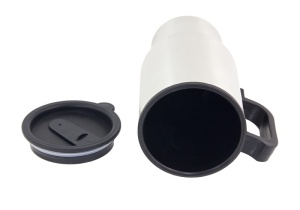 Cana termica din otel cu functie de incalzire, 12V, 400ml - Img 5