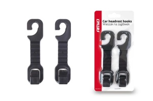 Carlige auto multifunctionale cu prindere la tetiera - Img 2