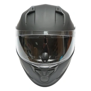 Casca moto integrala negru mat cu viziera transparenta si ochelari de soare, marimea L, model Arcane II - Img 3