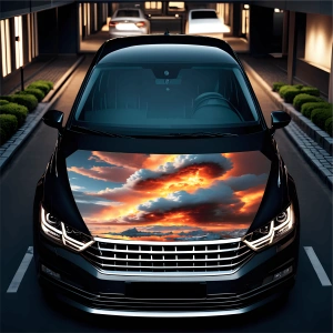 Folie Capota Auto "Hood Art" rezistenta la exterior, marime S (150 x 110cm) - Cod: AVX-CAPOTA-024S - Img 2